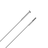 Sapim, CX-Ray, Spokes, Bladed Straight Pull, Silver, 2.0, Length: 310mm, No threads, Cut to size, Pack of 100