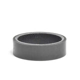Wheels Manufacturing, Gloss Carbon, Headset Spacer, 1-1/8'', Height: 2.5mm, Carbon, Black, 5pcs