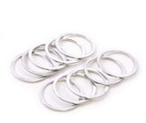Wheels Manufacturing, Headset Spacer, 1-1/8'', Height: 2.5mm/5mm/7.5mm/10mm, Aluminum, Black, 4pcs