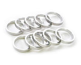 Wheels Manufacturing, Headset Spacer, 1-1/8'', Height: 2.5mm/5mm/7.5mm/10mm, Aluminum, Black, 4pcs
