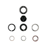 ARISE, Crystal 8 1-1/8''-1.5'', Headset, Integrated, Complete, Black
