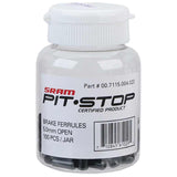 SRAM, Al Ferrule, 4mm, Black, 100pcs