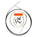 SRAM, SlickWire Brake Cable Kit, Brake Cable and Housing Set, Stainless Steel, Black, Kit