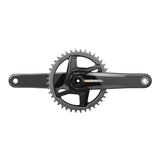 SRAM, Force D2 1x, Crankset, Speed: 12, Spindle: 28.99mm, BCD: Direct Mount, 40, DUB, 170mm, Black, Road Disc