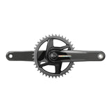 SRAM, Force D2 1x, Power Meter Crankset, Speed: 12, Spindle: 28.99mm, BCD: Direct Mount, 40, DUB, 167.5mm, Black, Road Disc