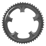 Shimano, Y1LL98020, 50T, 10sp, BCD: 110mm, 5 Bolt, Ultegra FC-6750G, Outer Chainring, For F-type compact, Aluminum, Grey