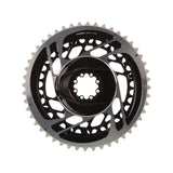 SRAM, Red AXS 2x, Chainring, Teeth: 33/46, Speed: 12, BCD: Direct Mount, Pair, Aluminum, Grey