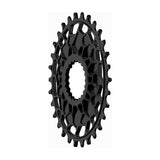 Works Components, GEO SRAM GXP, Chainring, Teeth: 30, Speed: 12, BCD: Direct Mount SRAM 3 Bolt, Front, 7075-T6 Aluminum, Black