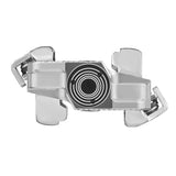 Look, X-Track Power Dual, Pedals, Body: Aluminum, Spindle: Cr-Mo, 9/16'', Silver, Pair