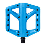 crankbrothers, STAMP 1, Platform Pedals, Body: Composite, Spindle: Cr-Mo, 9/16'', Black, Pair, Large