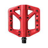 crankbrothers, STAMP 1, Platform Pedals, Body: Composite, Spindle: Cr-Mo, 9/16'', Black, Pair, Large