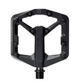 crankbrothers, STAMP 2 Large, Platform Pedals, Body: Aluminum, Spindle: Cr-Mo, 9/16'', Black, Pair
