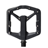 crankbrothers, STAMP 3 Large, Platform Pedals, Body: Aluminum, Spindle: Cr-Mo, 9/16'', Black, Pair