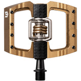 Crankbrothers, MALLET DH, Pedals, Body: Aluminum, Spindle: Cr-Mo, 9/16'', Polished Silver