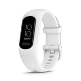 Garmin, vivosmart 5 S/M, Watch, Watch Color: Black, Wristband: White - Silicone