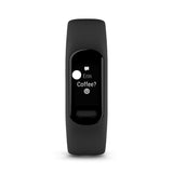 Garmin, vivosmart 5 S/M, Watch, Watch Color: Black, Wristband: White - Silicone