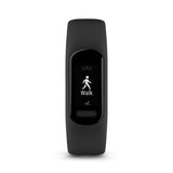 Garmin, vivosmart 5 S/M, Watch, Watch Color: Black, Wristband: White - Silicone