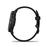 Garmin, vivoactive 6, Watch, Watch Color: Slate, Wristband: Black - Silicone