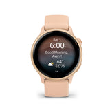 Garmin, vivoactive 6, Watch, Watch Color: Slate, Wristband: Black - Silicone