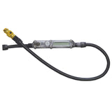 Lezyne, Pumps Hose with Digital Gauge, With yellow ABS Flip Thread Chuck head