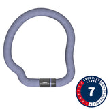 Abus, Goose 6206K, Chain Lock, Key, 6mm, 85cm, 2.8', Black