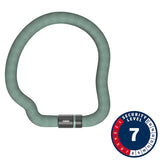 Abus, Goose 6206K, Chain Lock, Key, 6mm, 85cm, 2.8', Black