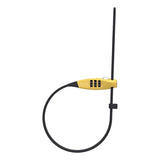 Abus, Combiflex TravelGuard, Cable lock, Combination, 4mm, 45cm, Black