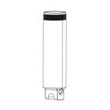RockShox, Damper Body/IFP for Deluxe/Super Deluxe, Standard Eyelet 40mm