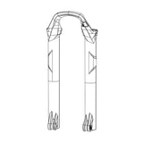 RockShox, Lower Leg for SID/RBA 2927+ DFBLK, 11.4018.006.233