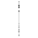 RockShox, Solo Air Spring for Bluto SA 100, 100mm, 11.4018.010.141