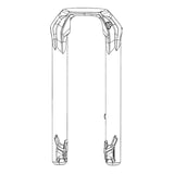 RockShox, Lower Leg for BoXXer Ult Red, 11.4018.091.007