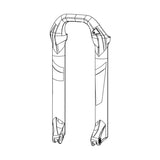 RockShox, Lower Leg for Lyrik Ult 27 GLB, 11.4018.091.016