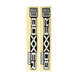 RockShox, Decal Kit for BoXXer Ultimate D1, Silver for Boxxer Electric Red